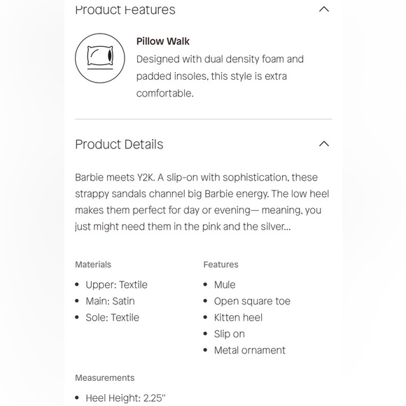 SOLD‼️Aldo x Barbie Mules in Barbie Pink - Picture 6 of 6